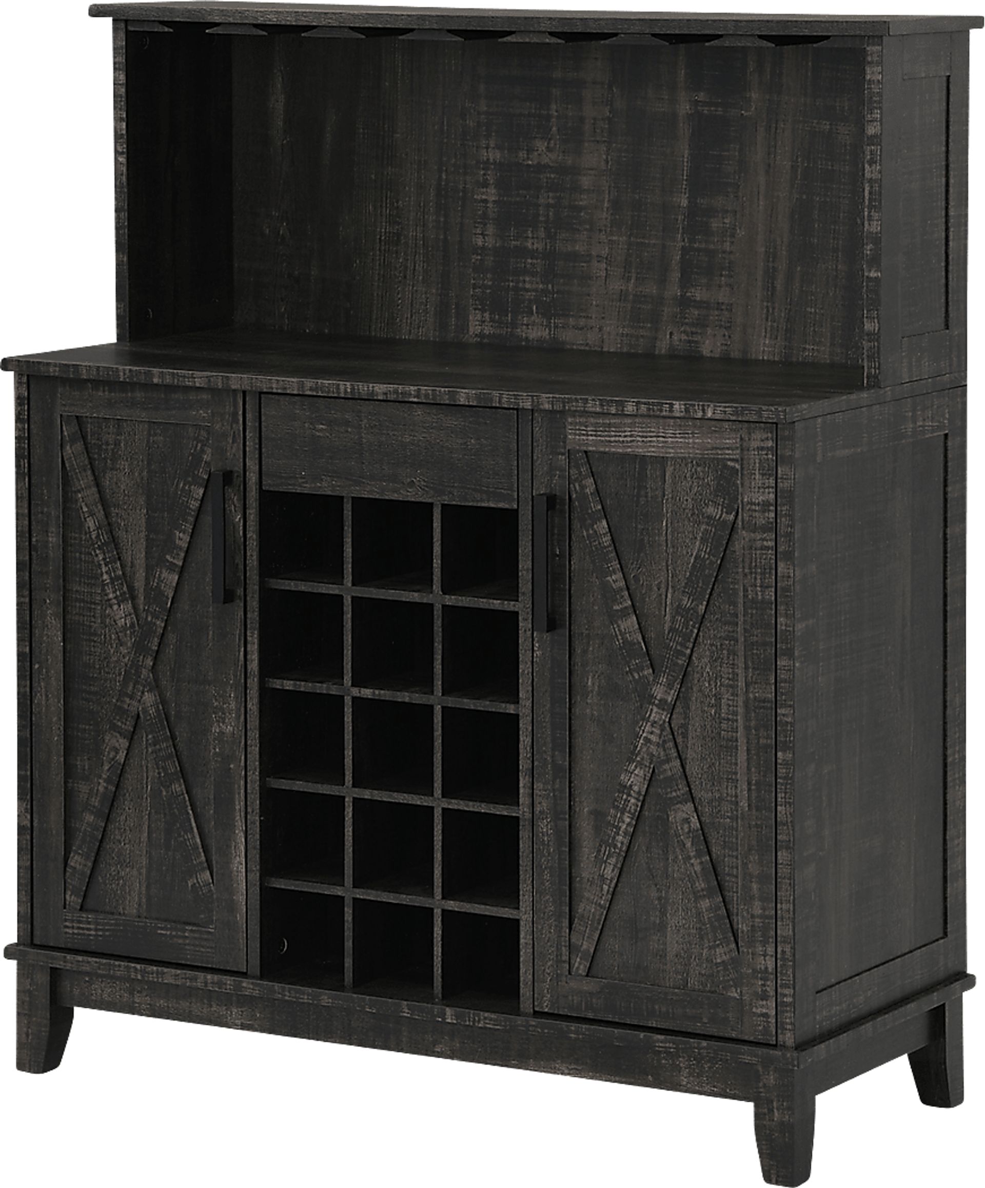 Mankato Charcoal Bar Cabinet - Image 3