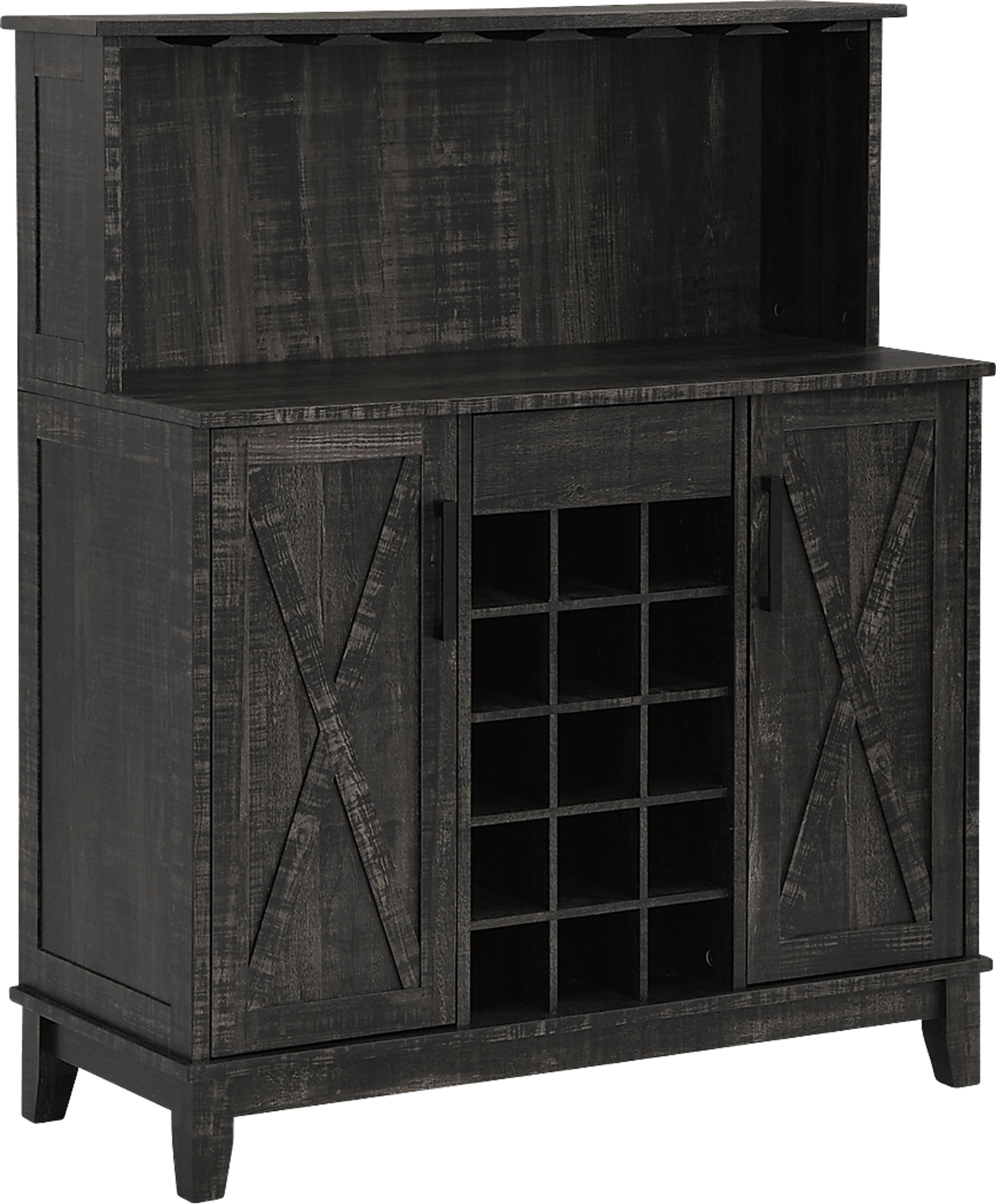 Mankato Charcoal Bar Cabinet - Image 1