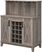 Mankato Gray Bar Cabinet