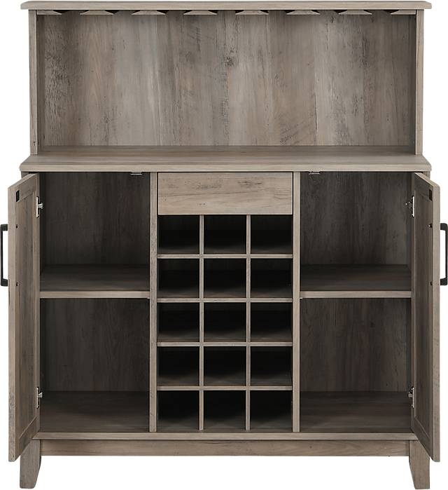 Mankato Gray Bar Cabinet - Thumbnail - Image 4