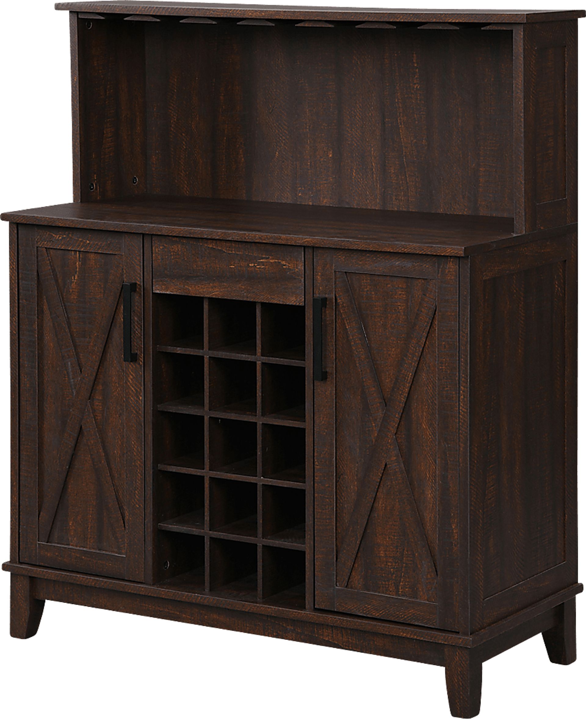 Mankato Mahogany Bar Cabinet - Image 2