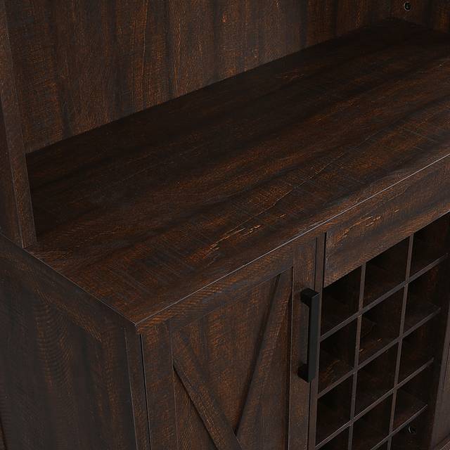 Mankato Mahogany Bar Cabinet - Thumbnail - Image 4