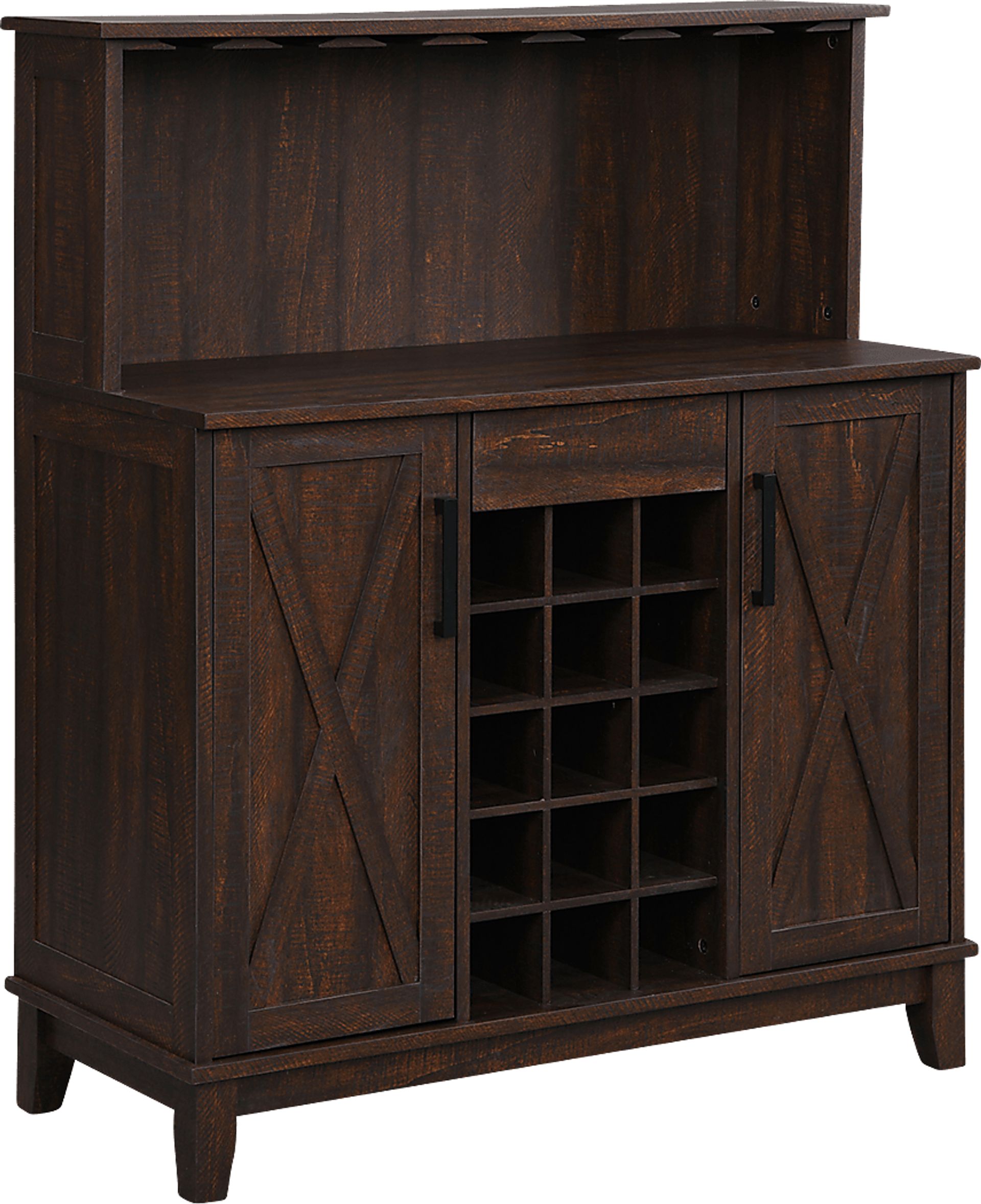 Mankato Mahogany Bar Cabinet - Image 1