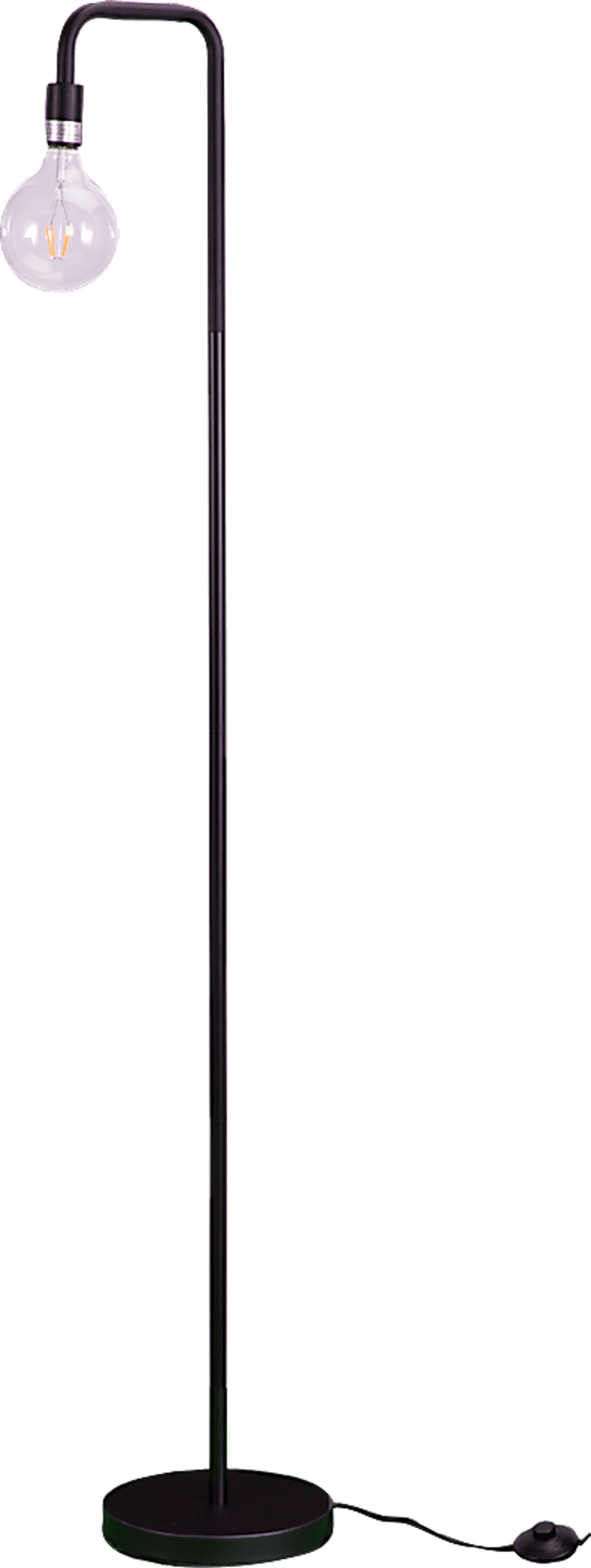 Manley Black Floor Lamp - Image 1