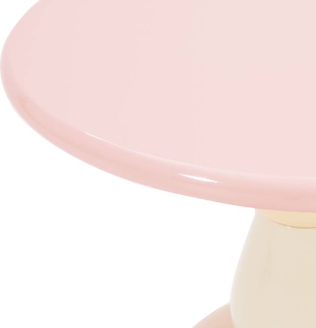 Manomet Pink and Orange End Table - Thumbnail - Image 5