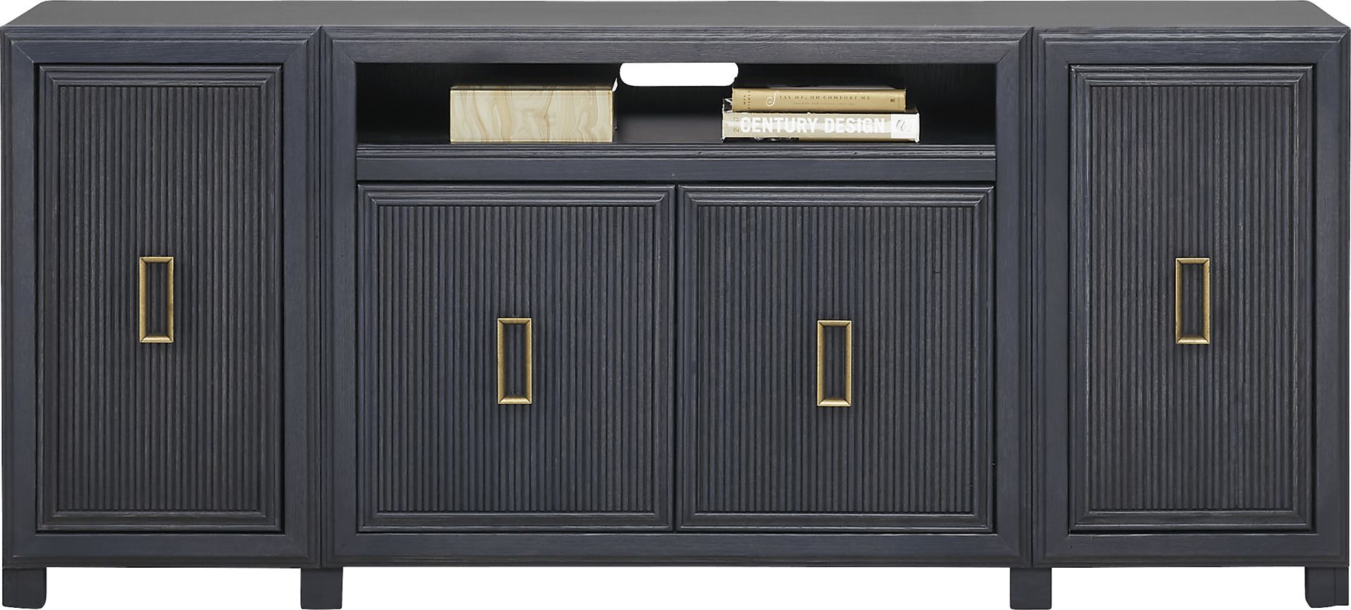 Manor Bridge Blue 66 in. Console - Image 2