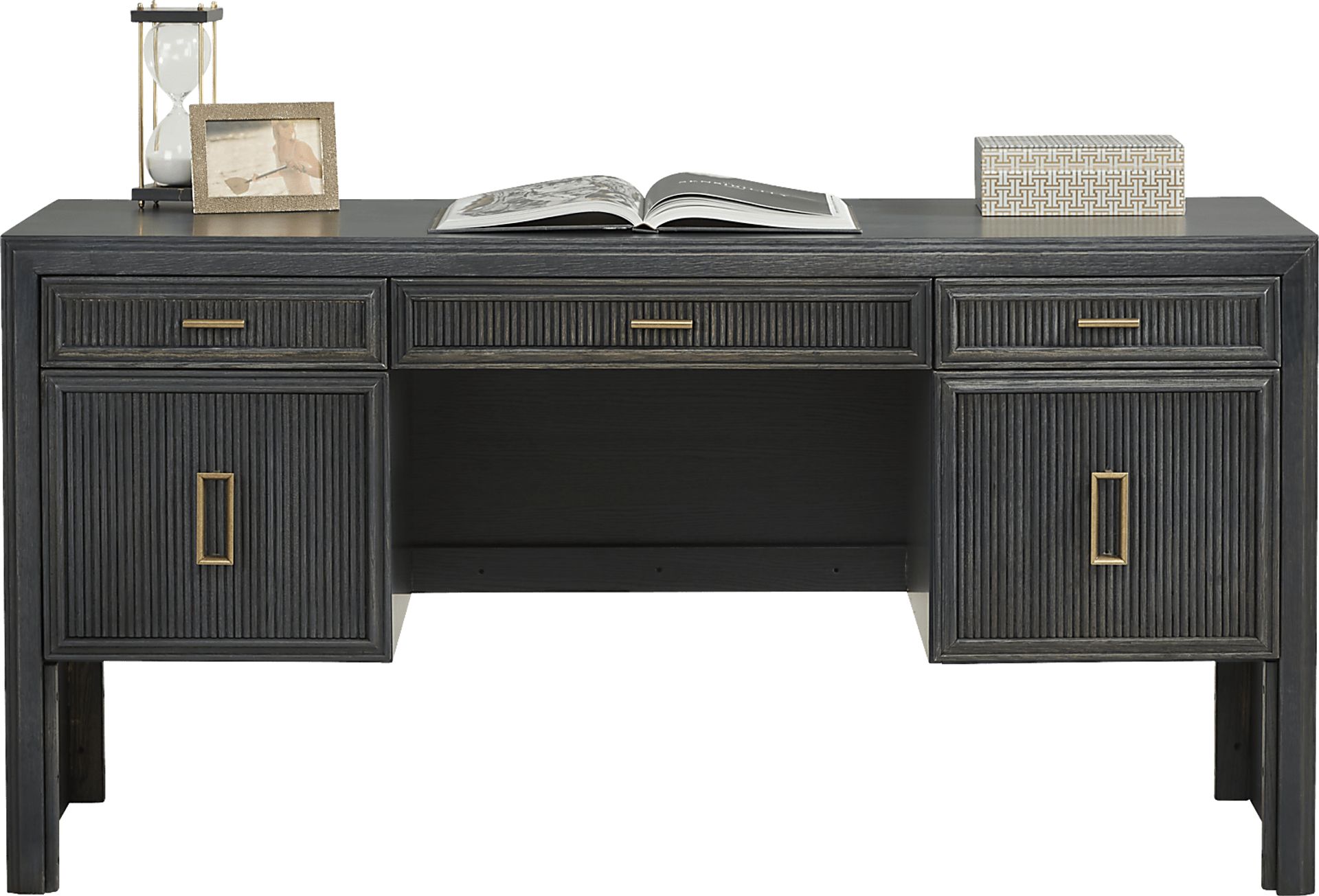 Manor Bridge Blue Desk - Image 2