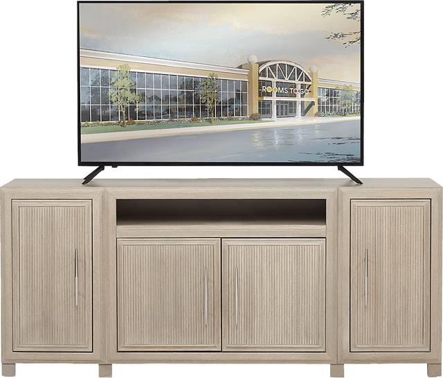 Manor Bridge Taupe 66 in. Console - Thumbnail - Image 1