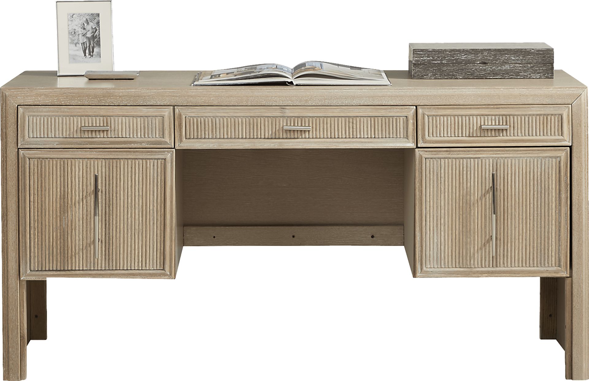 Manor Bridge Taupe Desk - Image 2