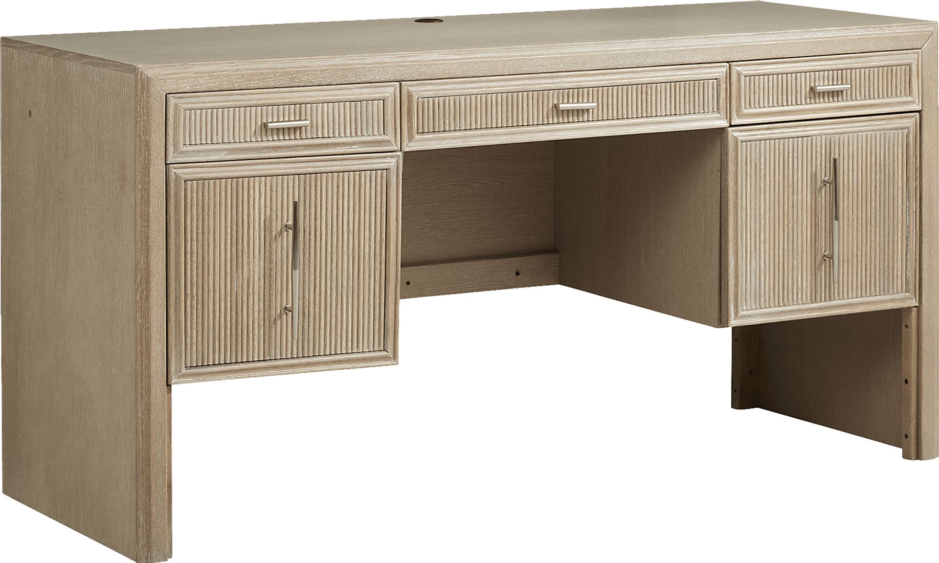 Manor Bridge Taupe Desk - Image 1