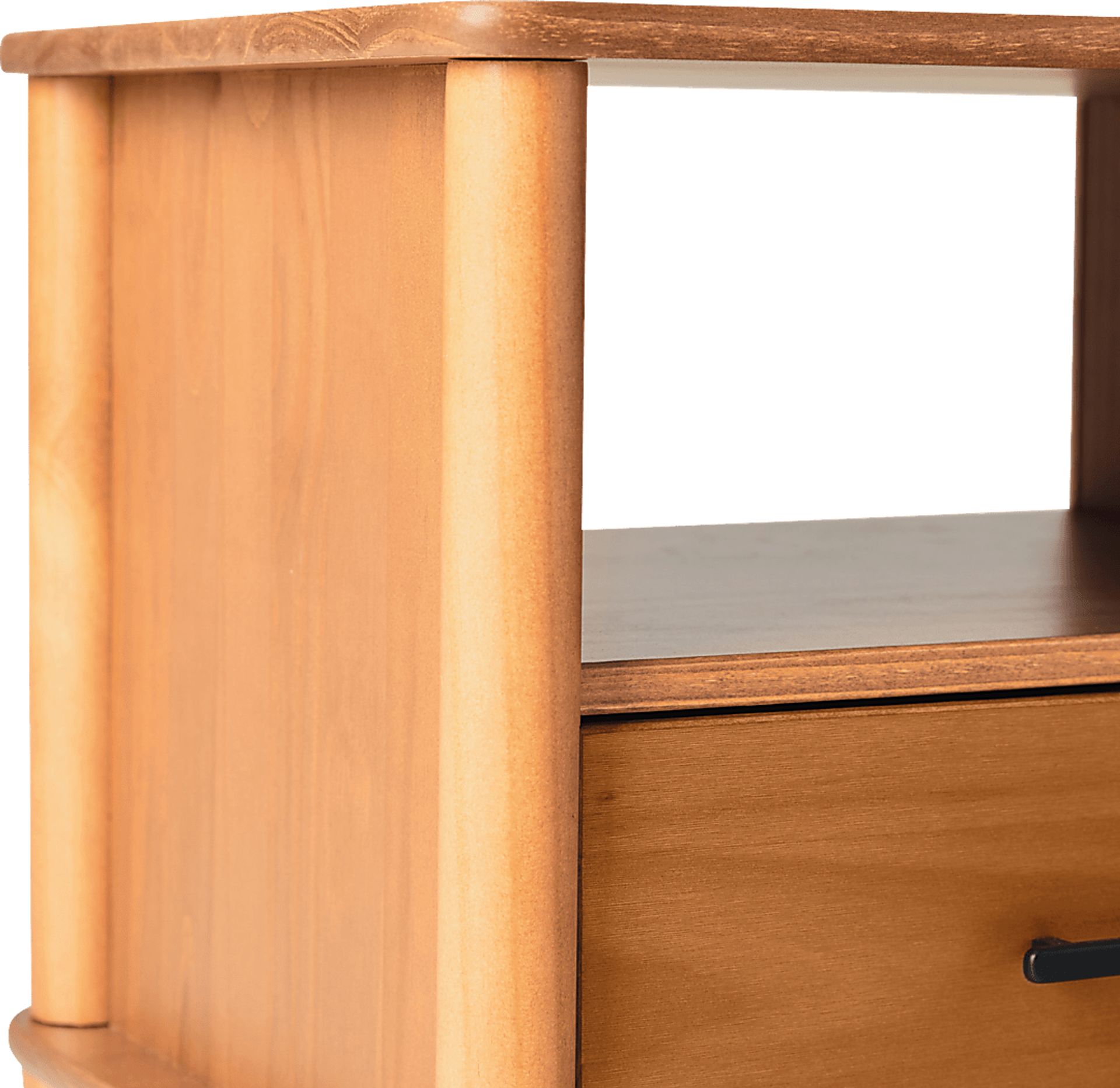 Manorhaven Caramel Nightstand - Image 4