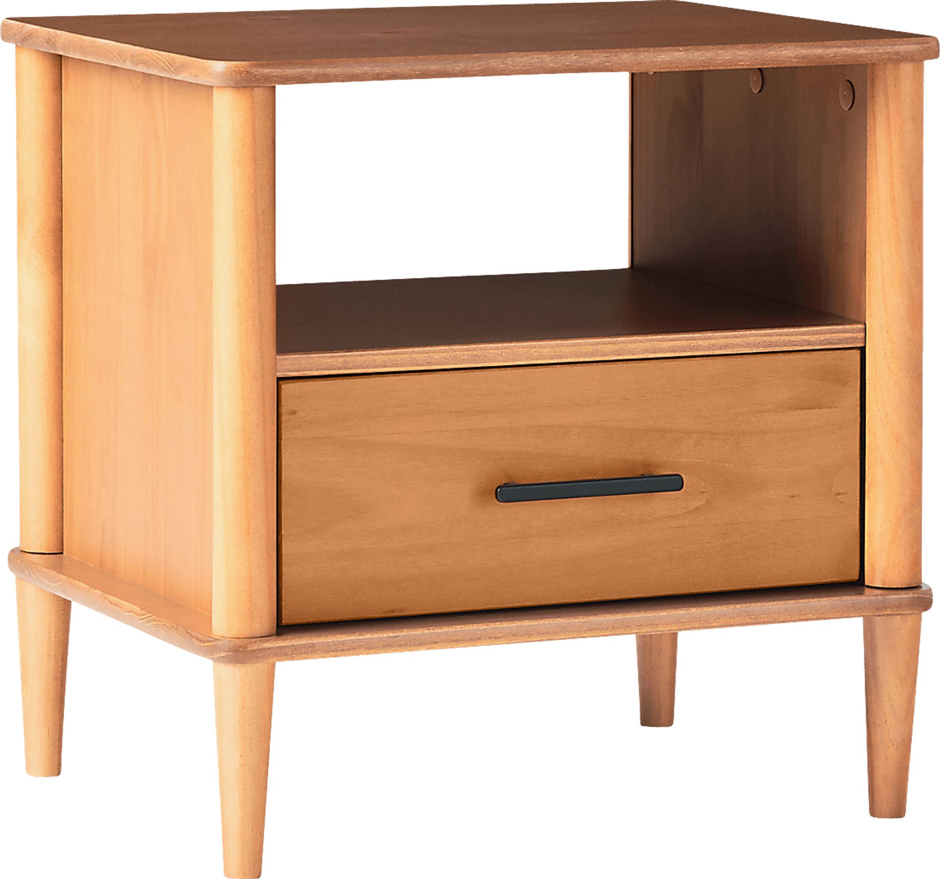 Manorhaven Caramel Nightstand - Image 1