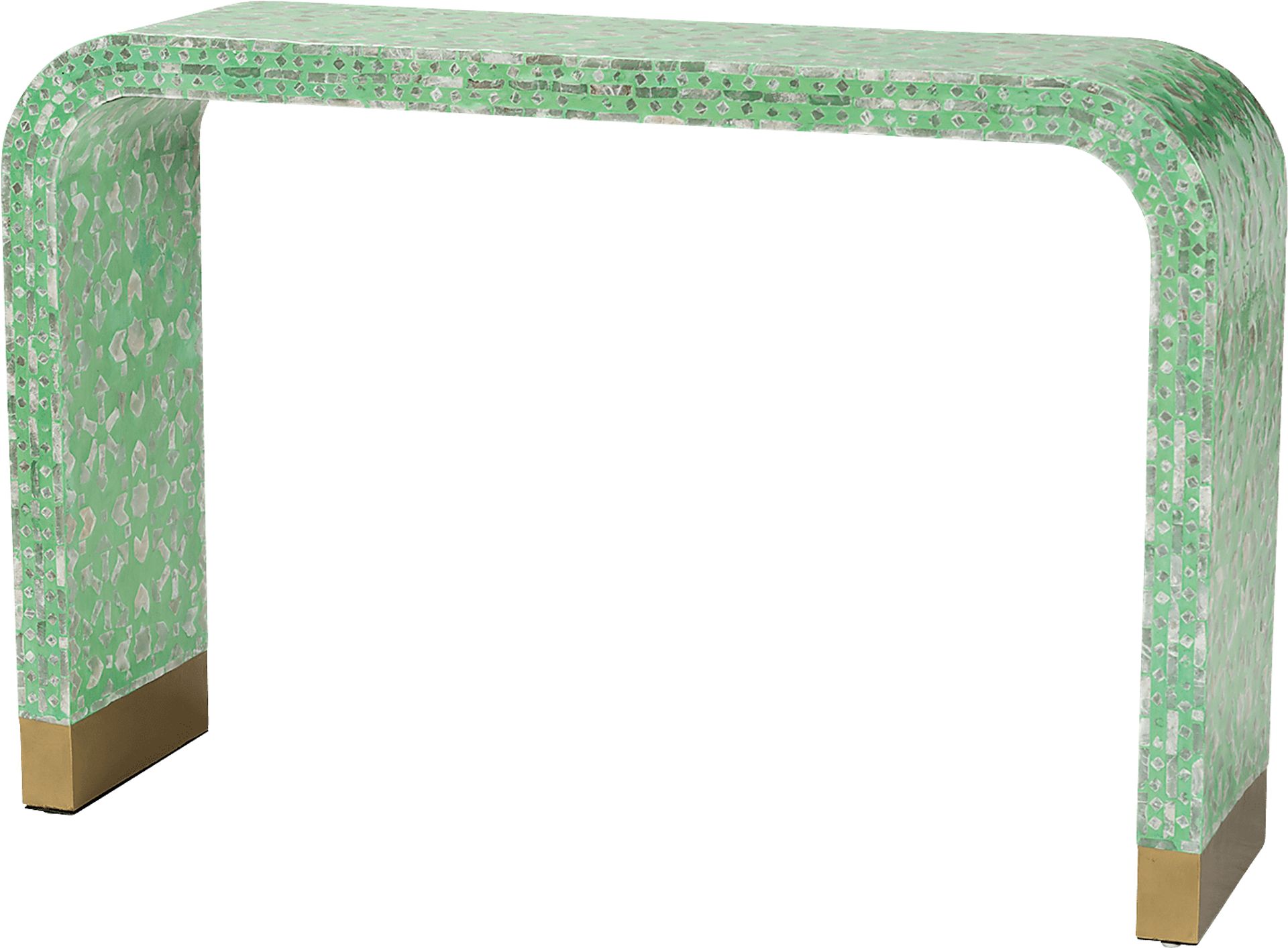Manorway Green Sofa Table - Image 1
