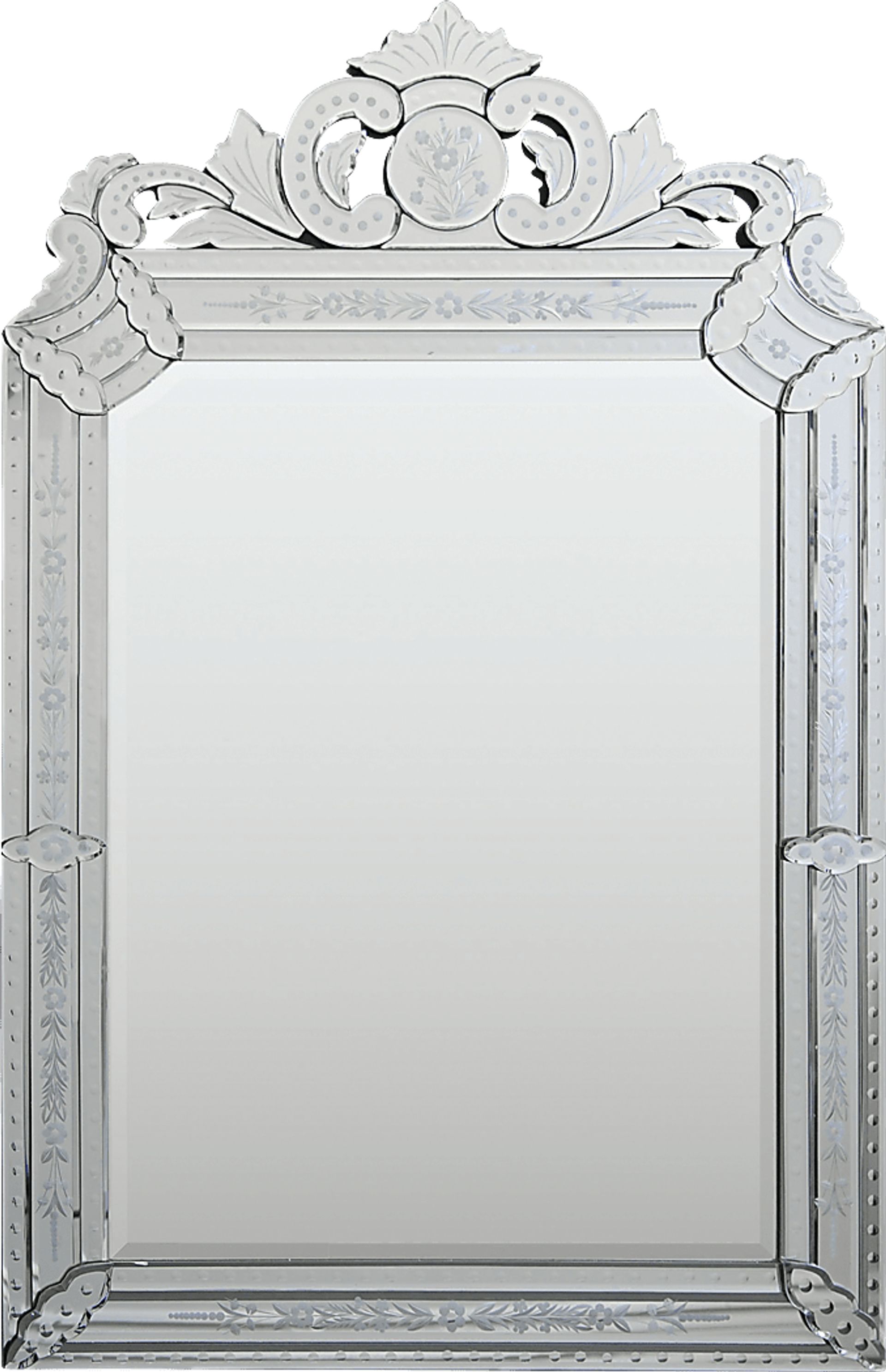 Mansard Silver Mirror - Image 1