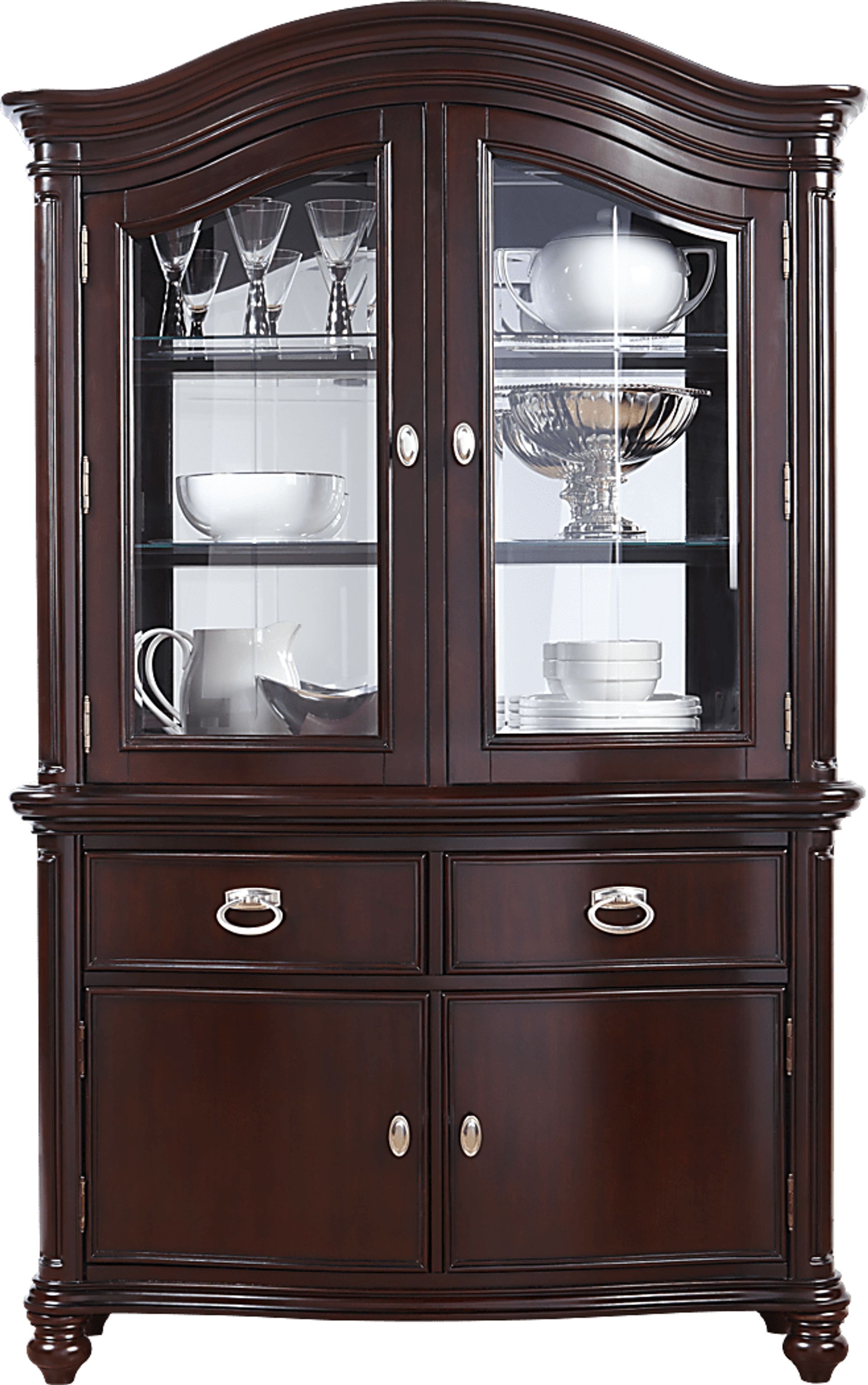 Mansell Manor 2 Pc China Cabinet - Image 1