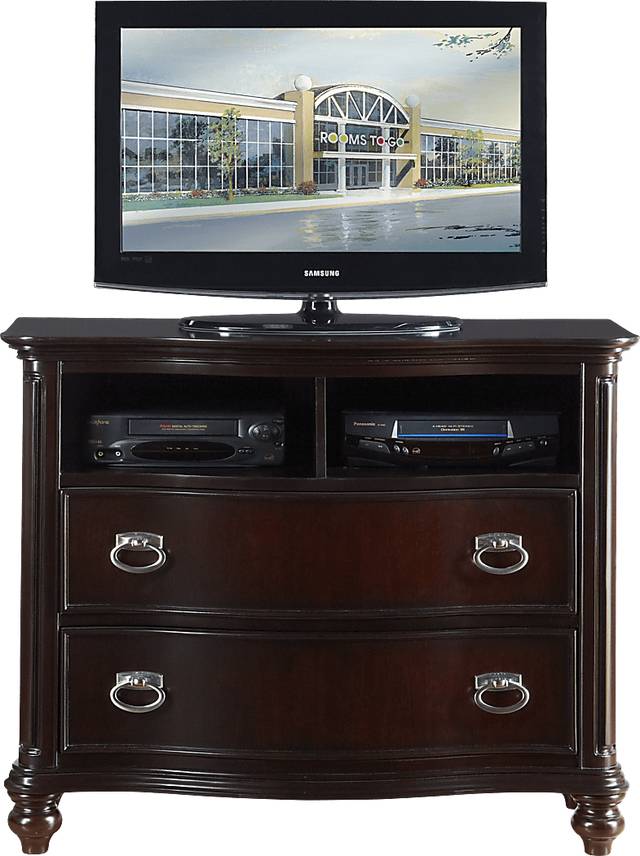 Mansell Manor Cherry Media Chest - Thumbnail - Image 1