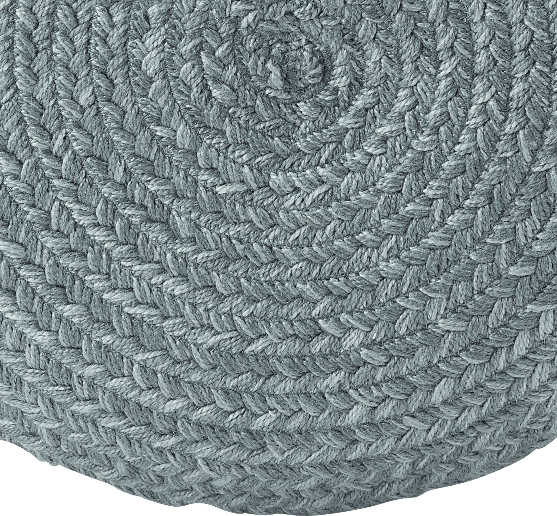 Mansfait Gray Indoor/Outdoor Pouf - Image 3