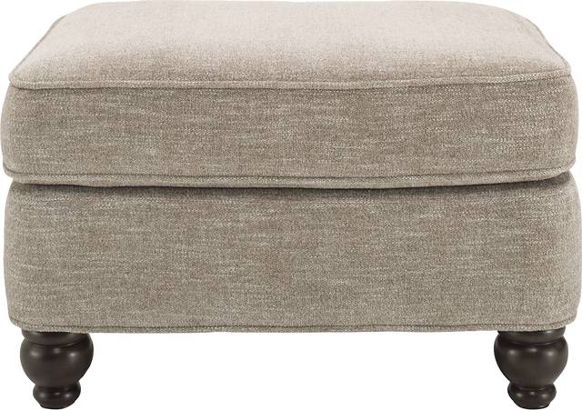 Mansfield Linen Ottoman - Thumbnail - Image 1