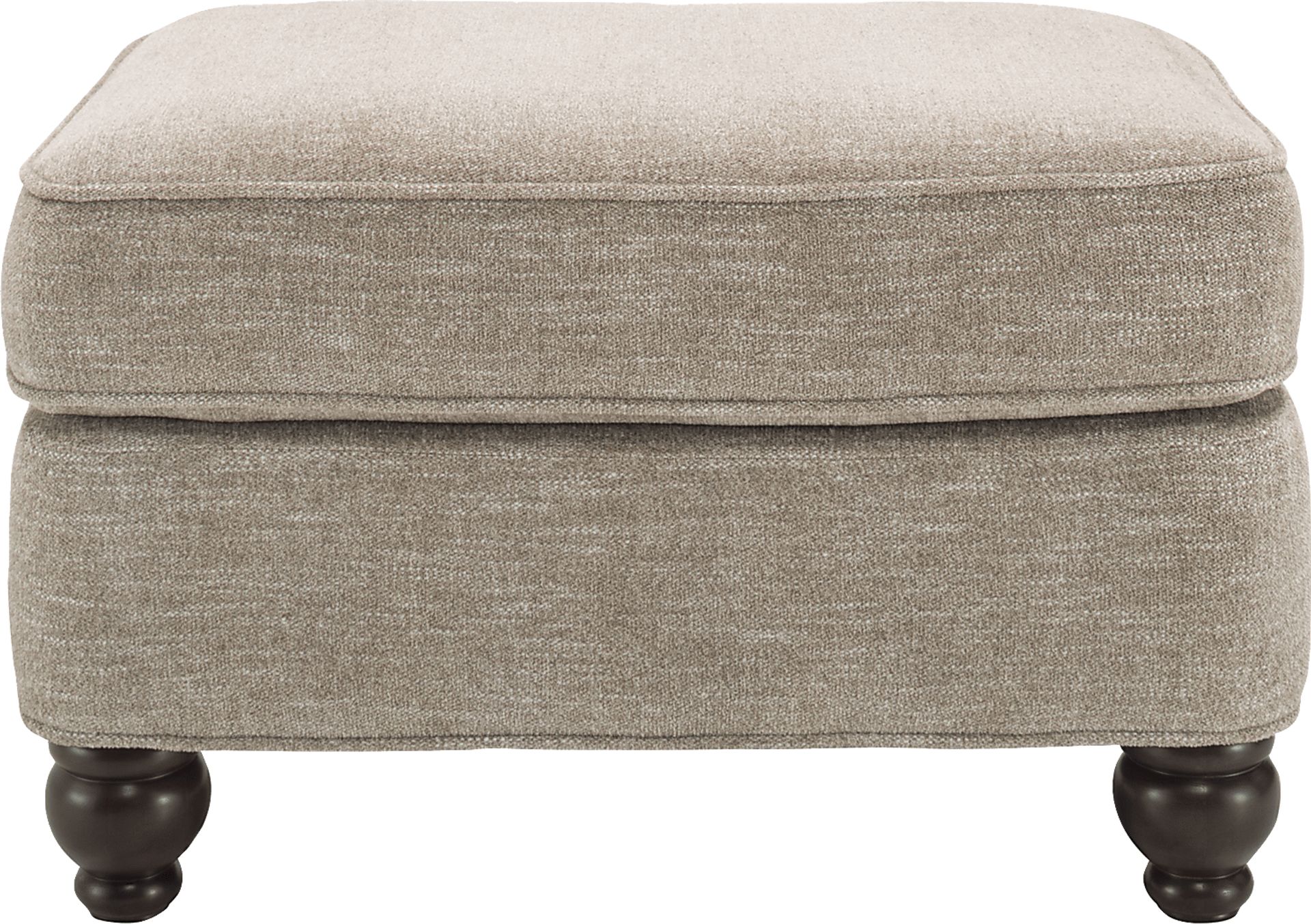 Mansfield Linen Ottoman - Image 1