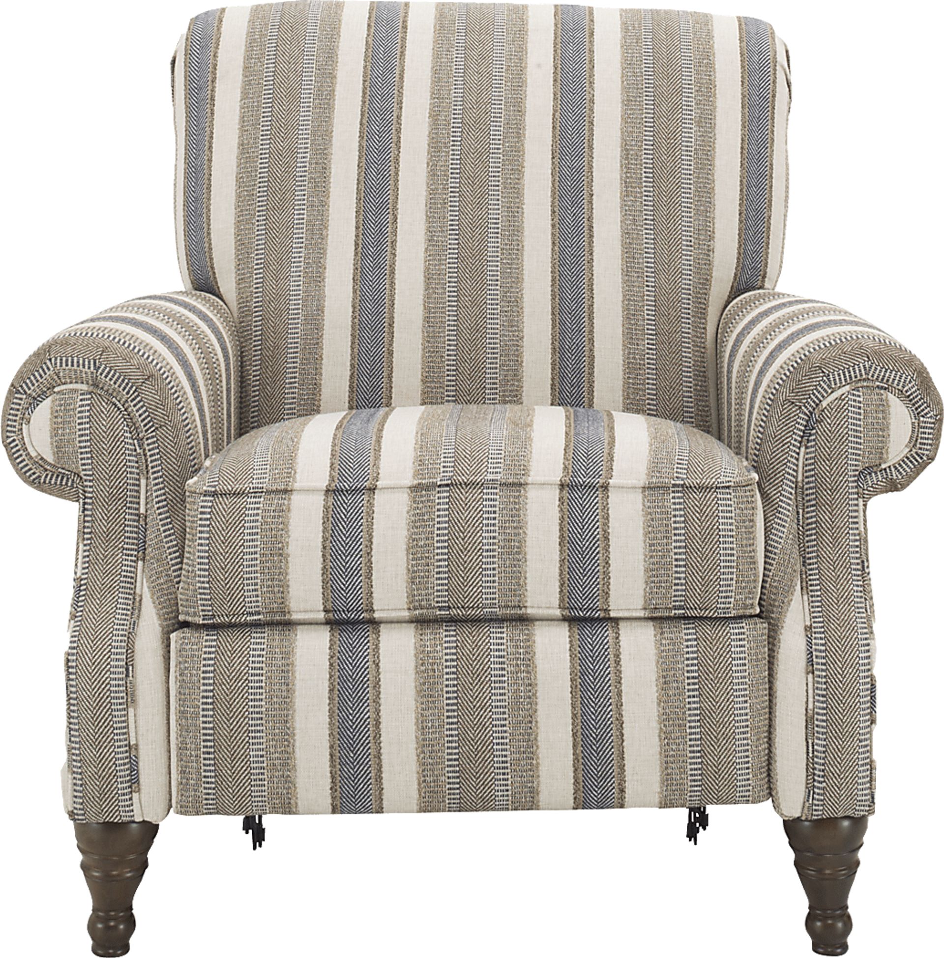 Mansfield Linen Push Back Recliner - Image 1