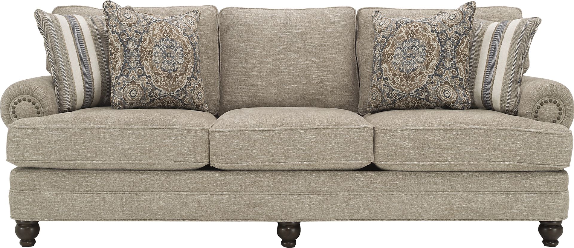 Mansfield Linen Sofa - Image 1