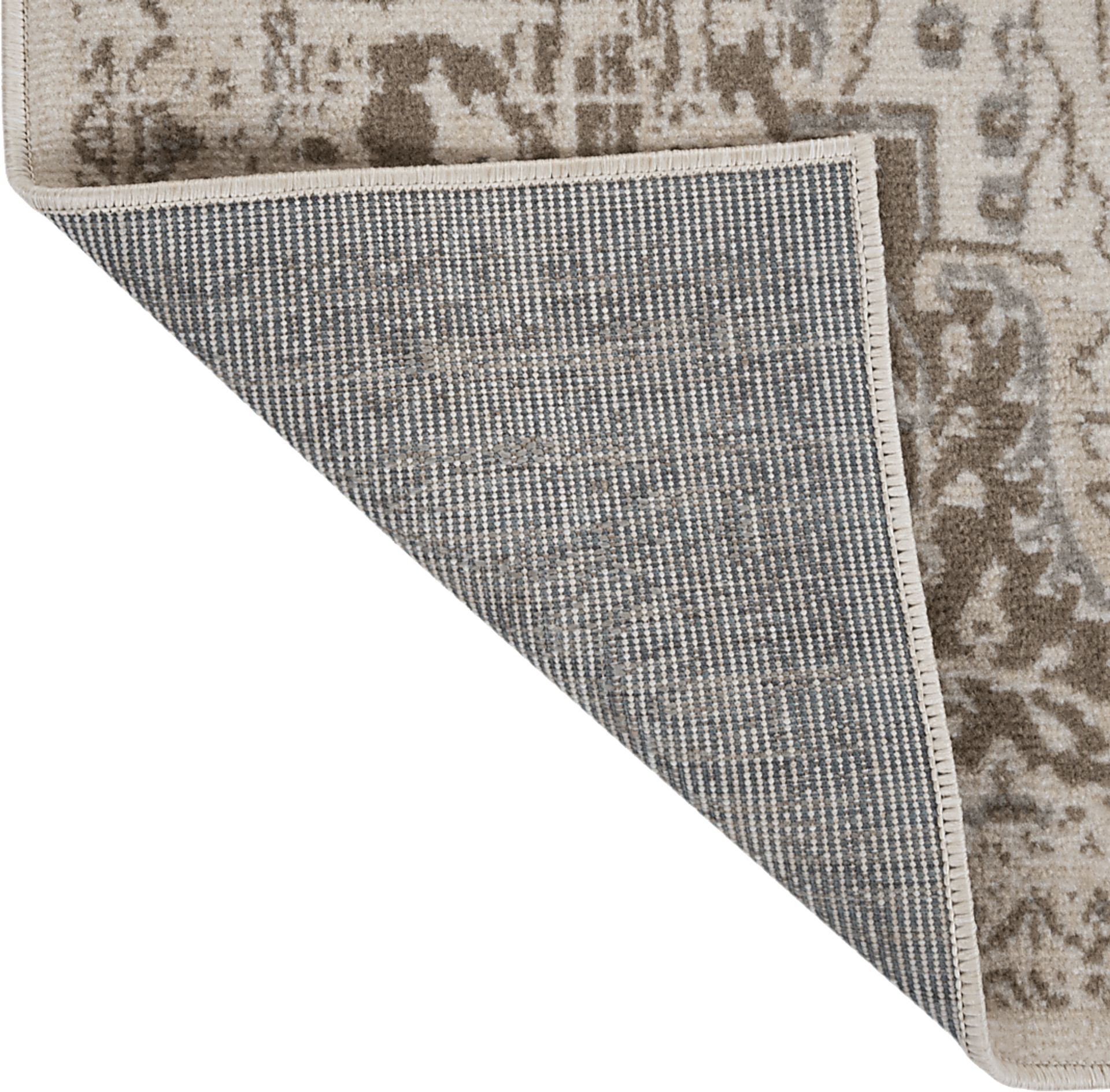 Manslet Cream/Beige 7'7 x 9' Rug - Image 3