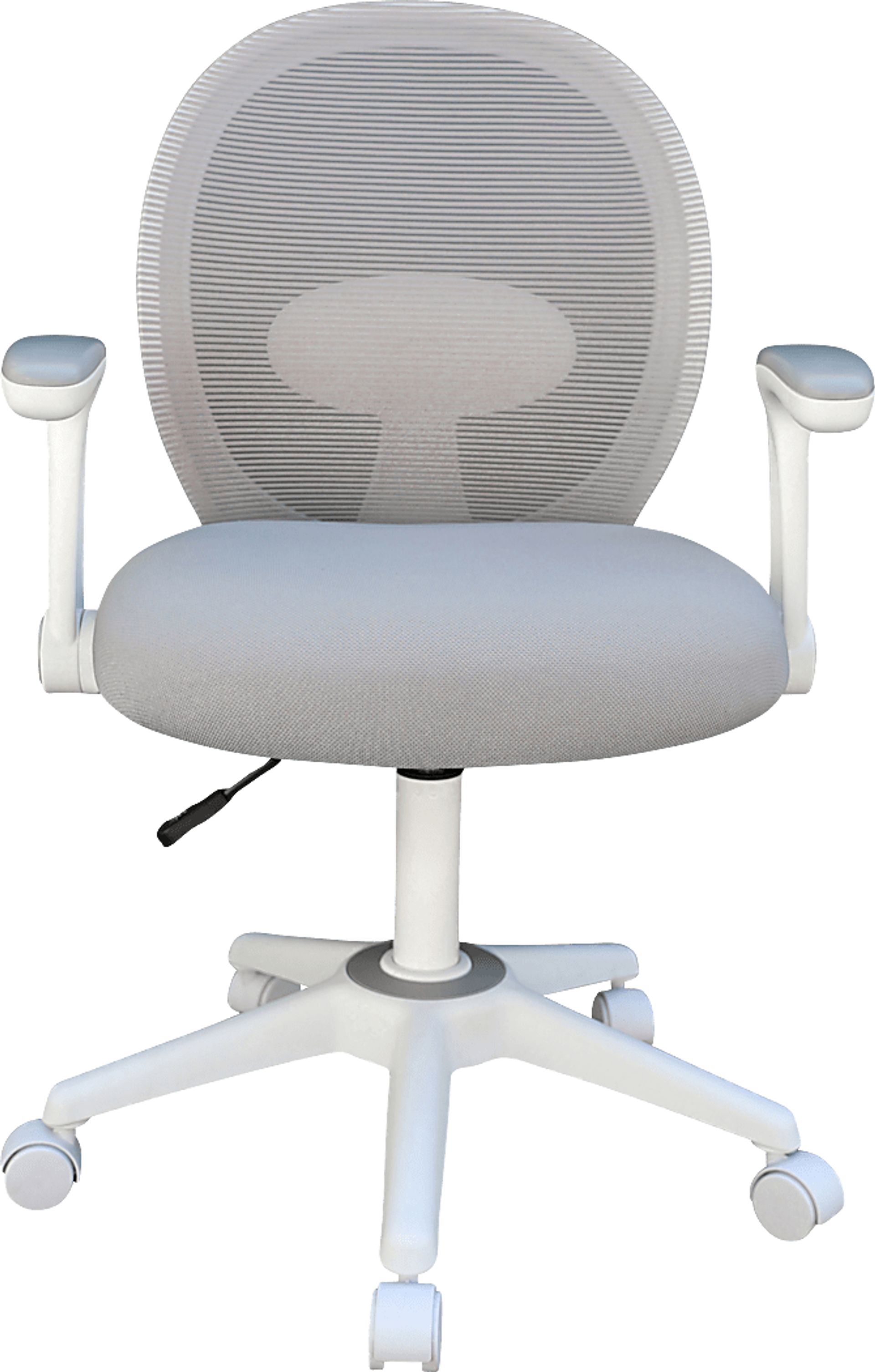 Manso Gray Desk Chair - Image 3