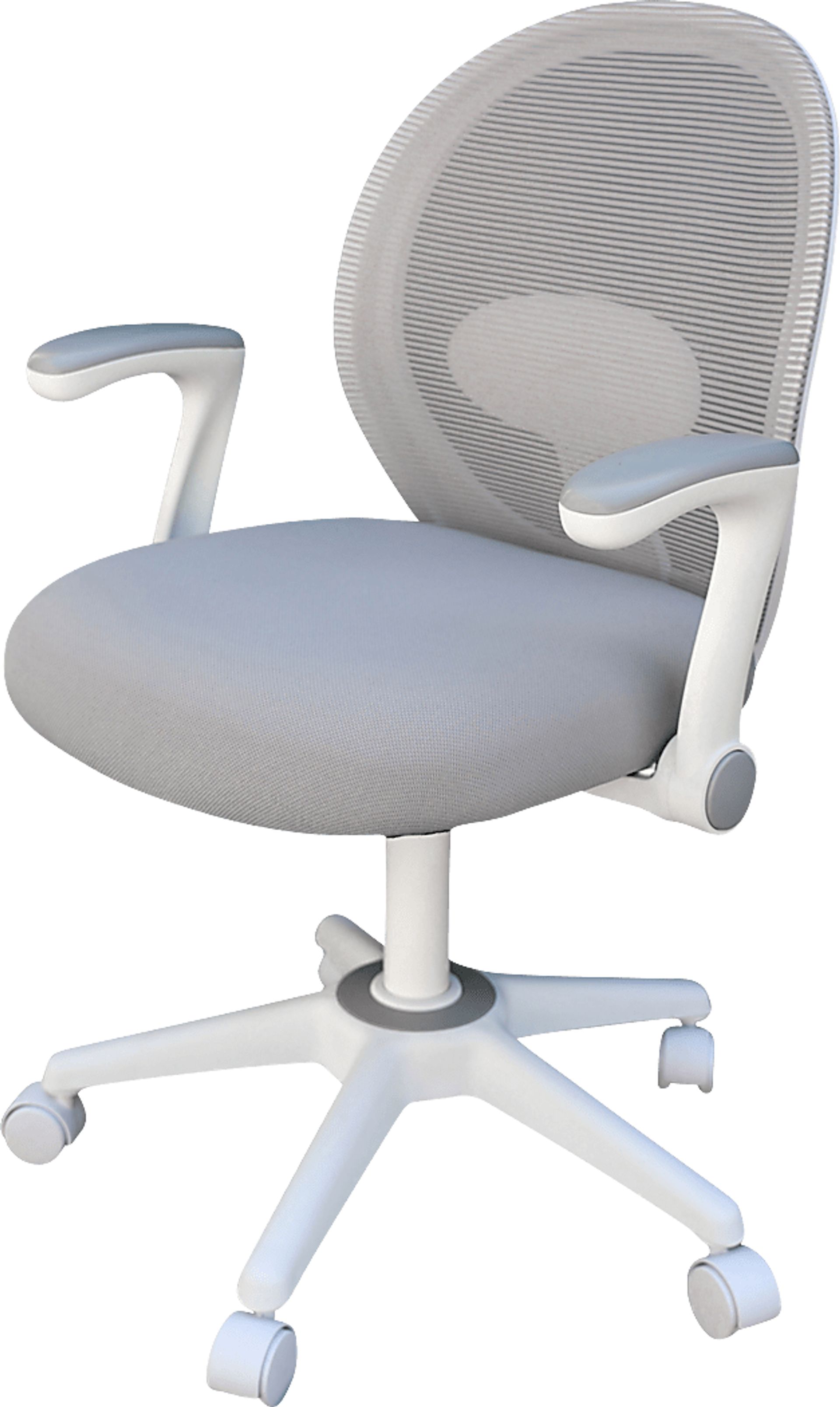 Manso Gray Desk Chair - Image 5
