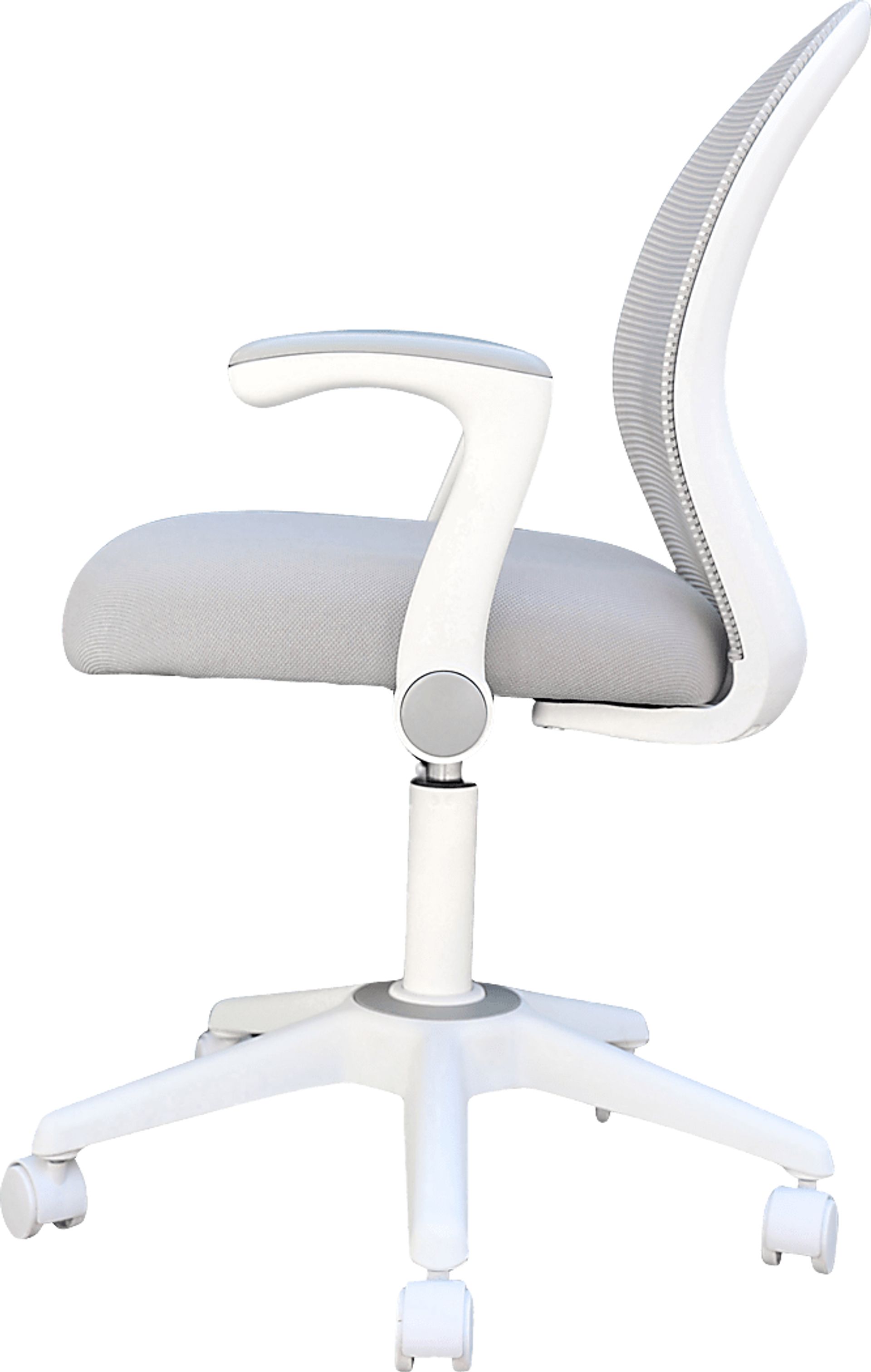 Manso Gray Desk Chair - Image 6