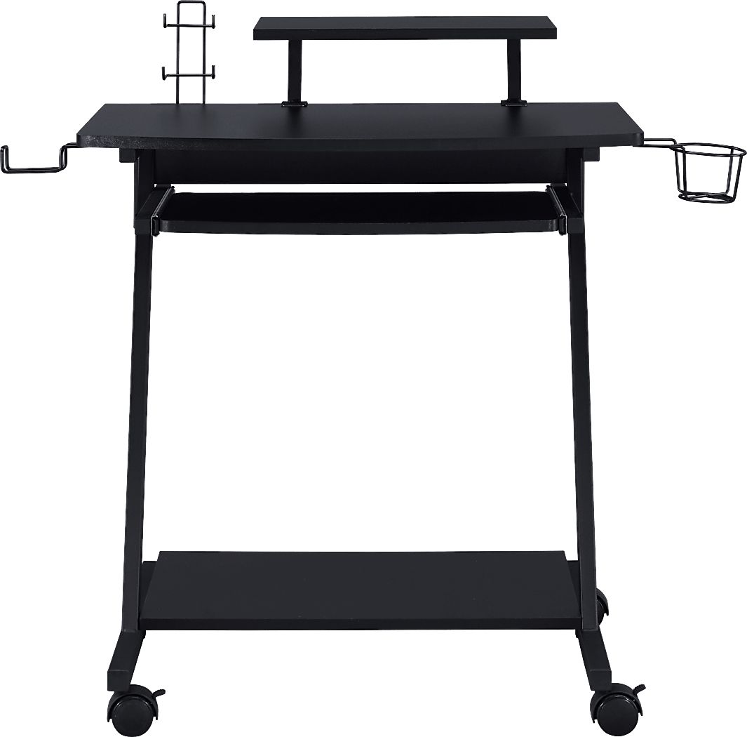 Mansy Black Computer Desk