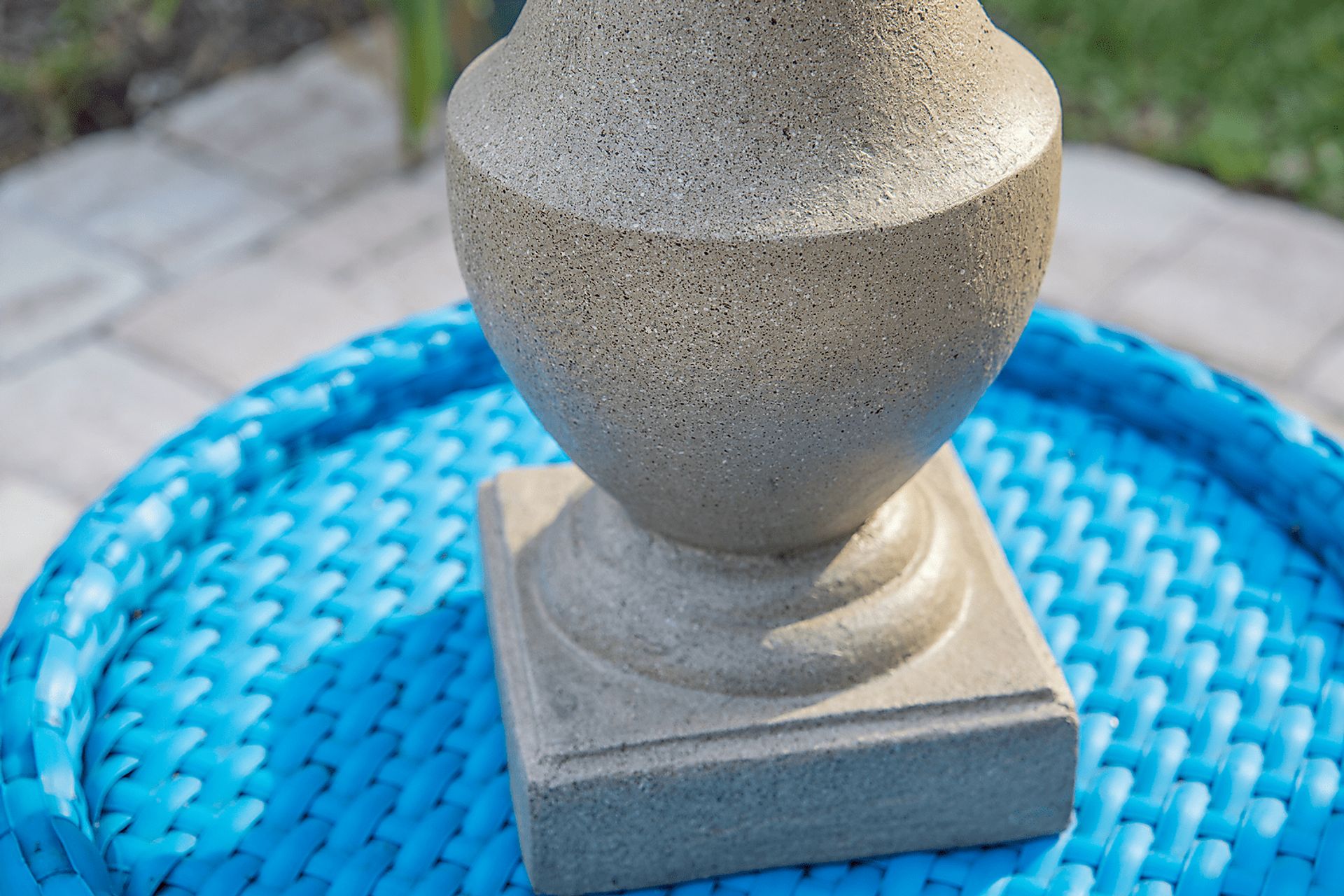 Manteo Gray Outdoor Table Lamp - Image 11