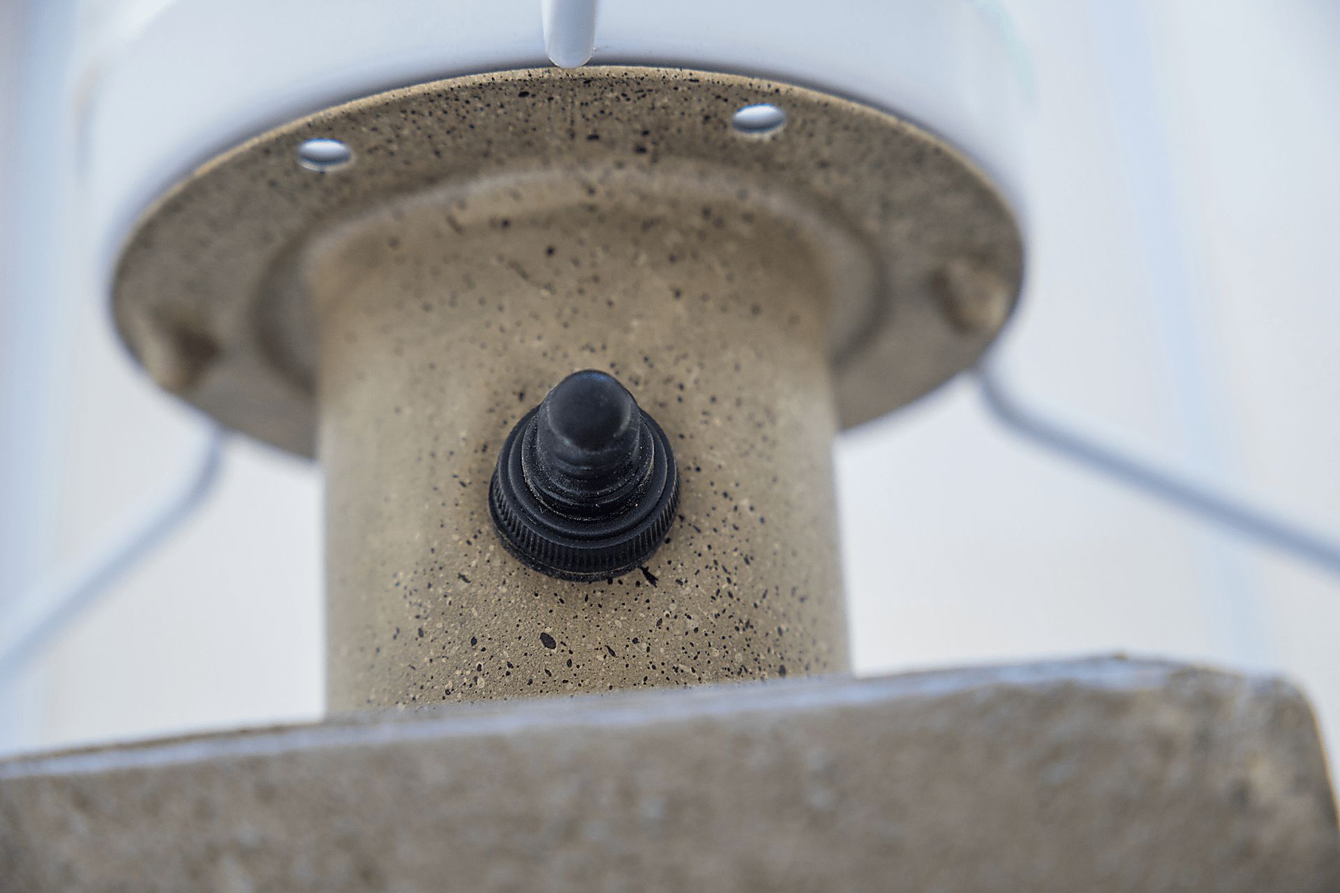 Manteo Gray Outdoor Table Lamp - Image 8