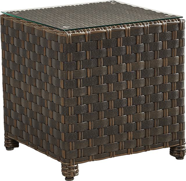 Mantra Brown Outdoor End Table - Thumbnail - Image 1