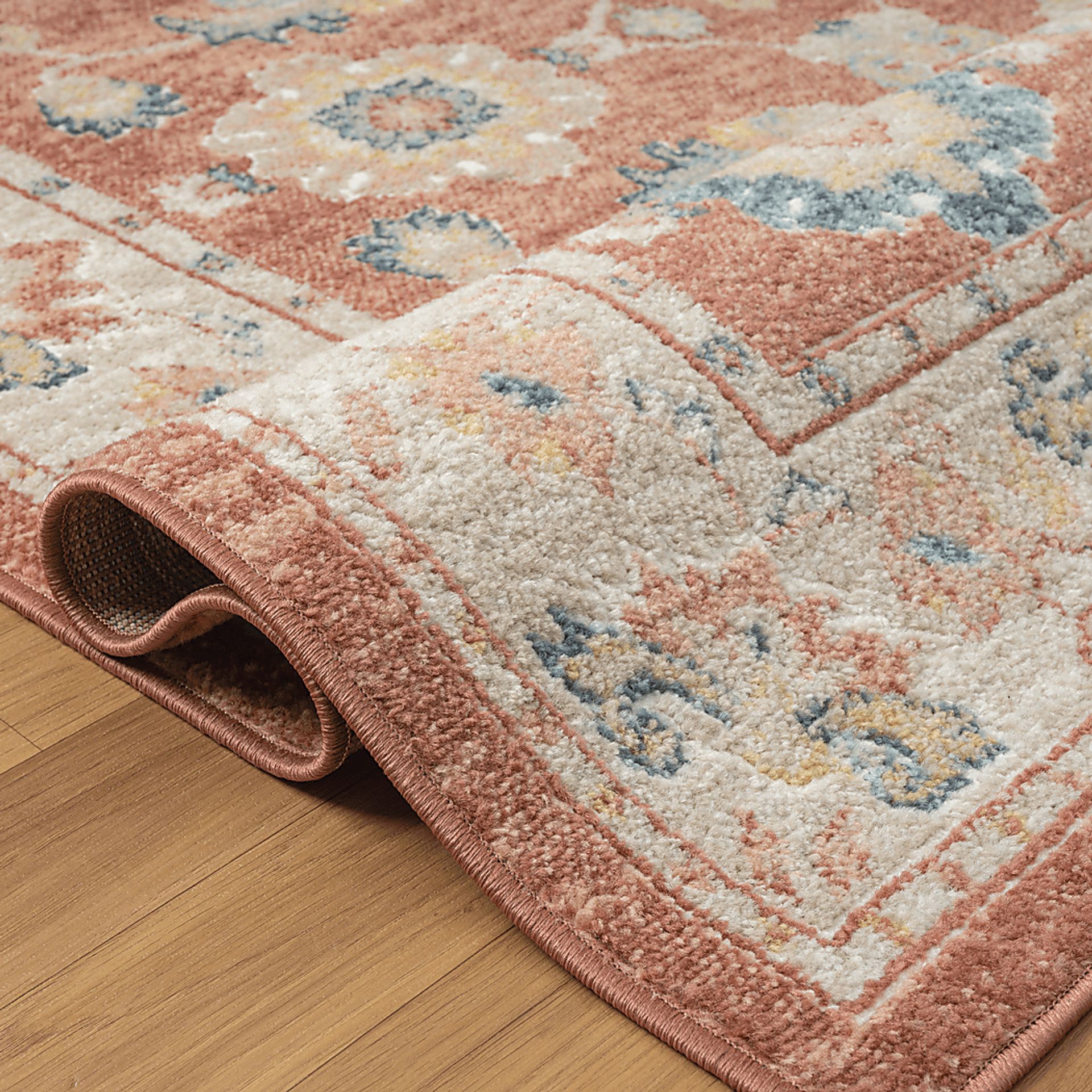 Manu Rust/Ivory 3'11 x 6' Rug - Image 5