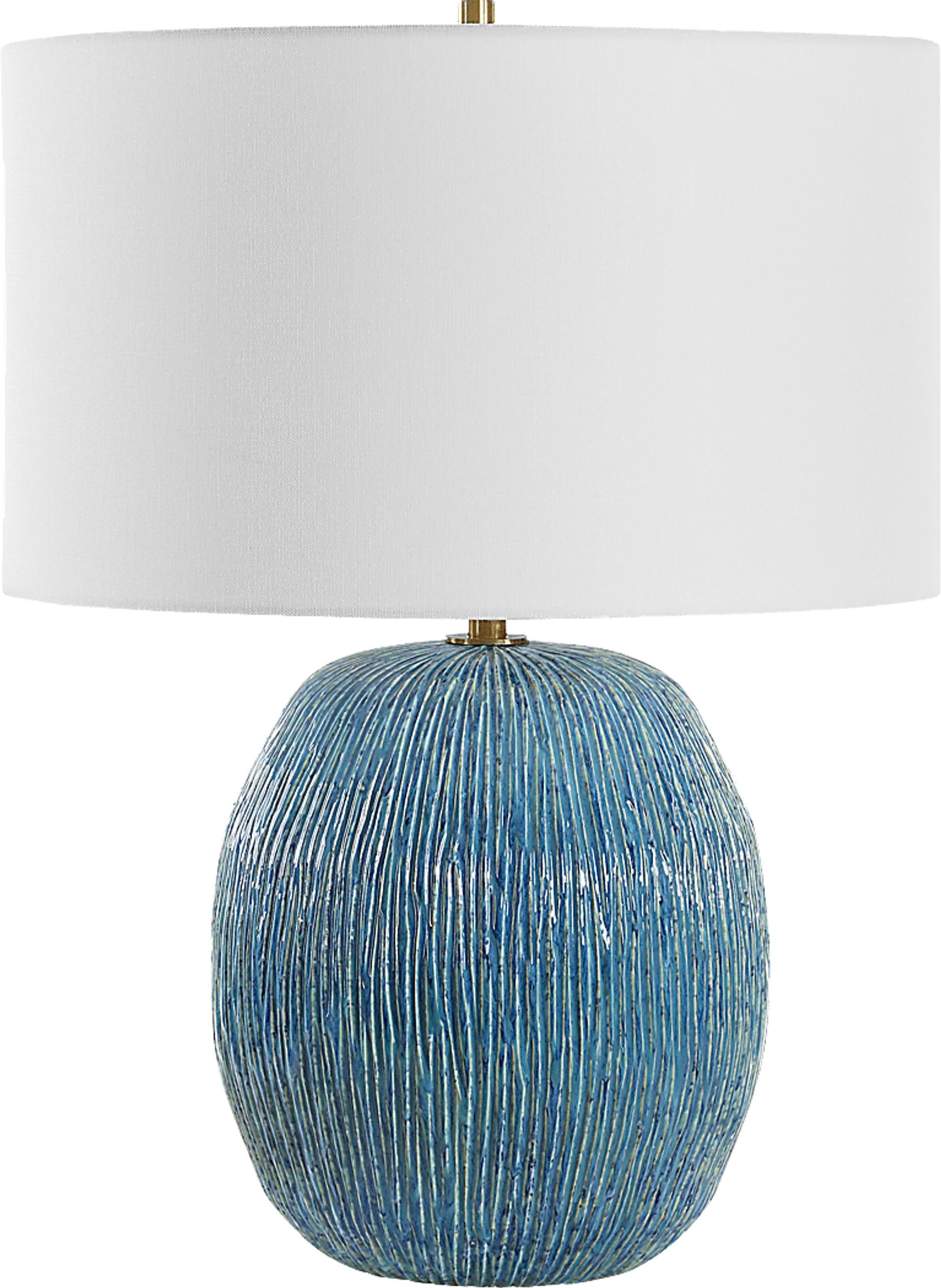 Manuel Cove Blue Lamp - Image 1