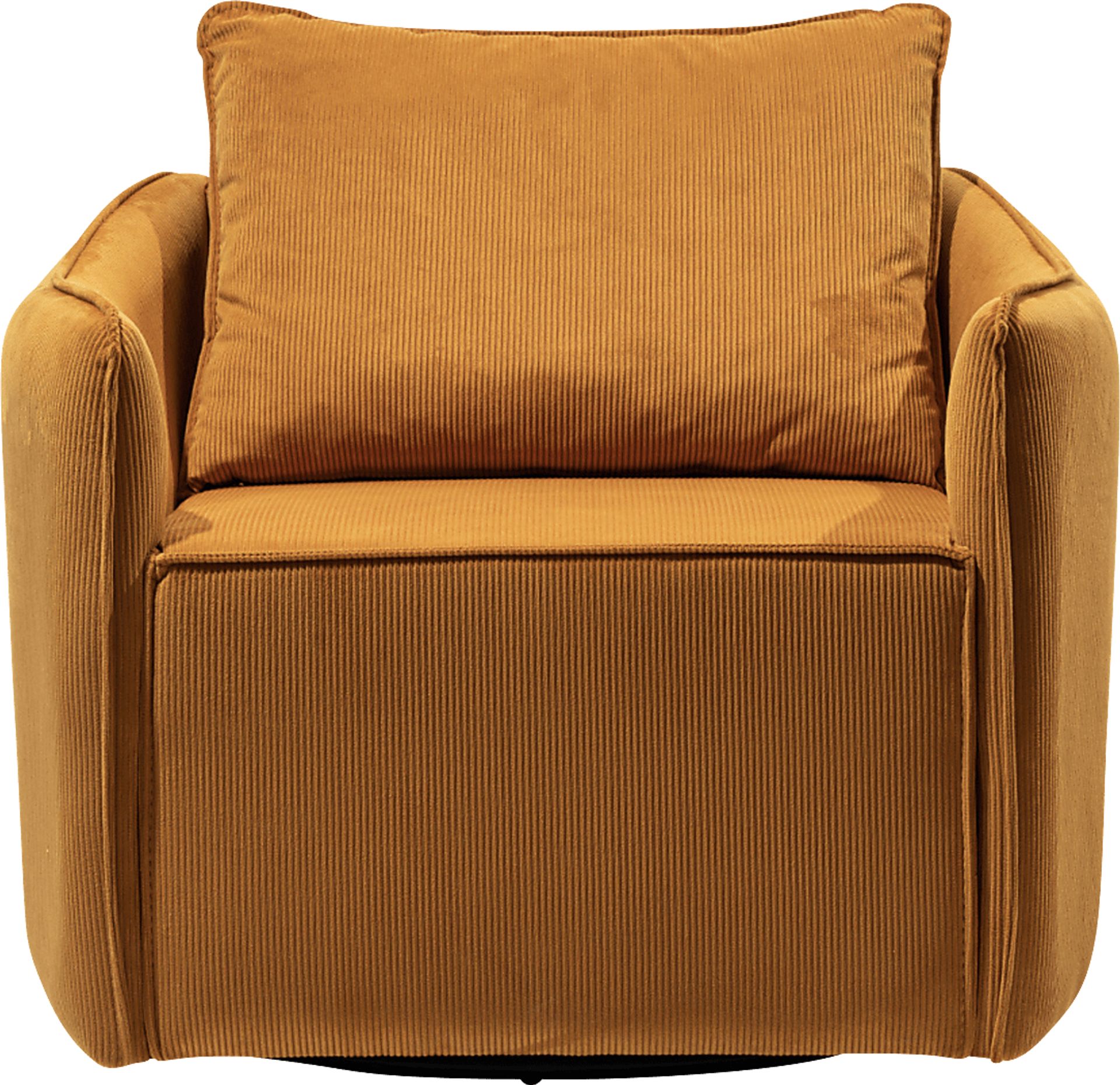 Manvi Brown Swivel Accent Chair - Image 3