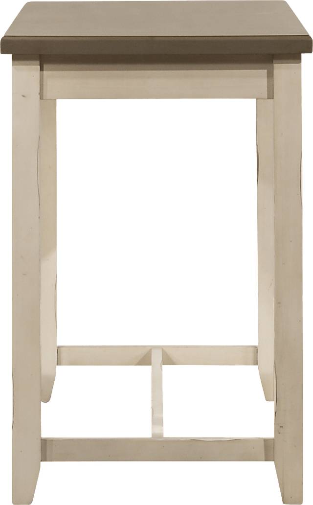 Manzanar White Counter Height Table - Thumbnail - Image 2
