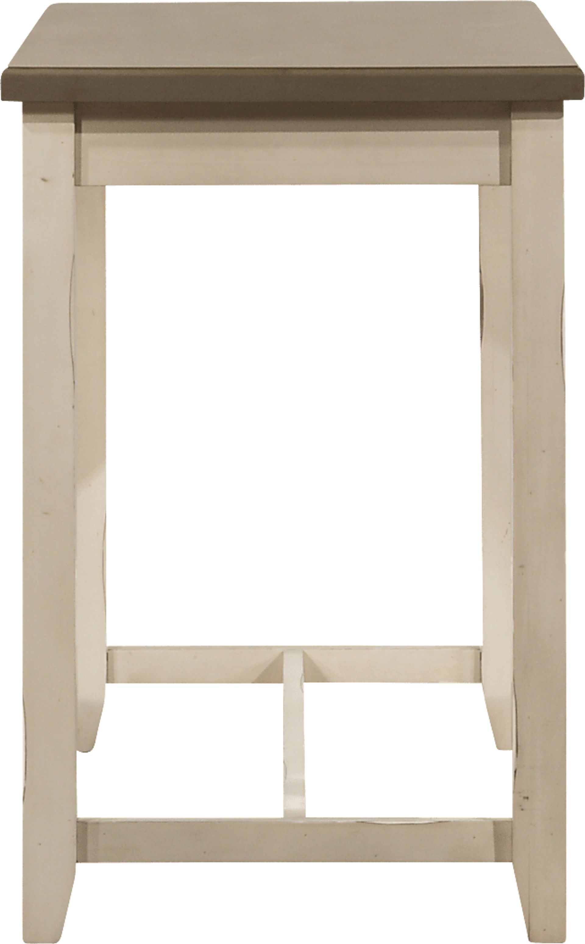 Manzanar White Counter Height Table - Image 2