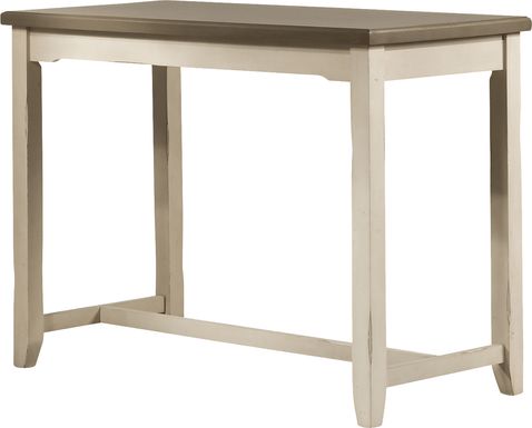 Manzanar White Counter Height Table