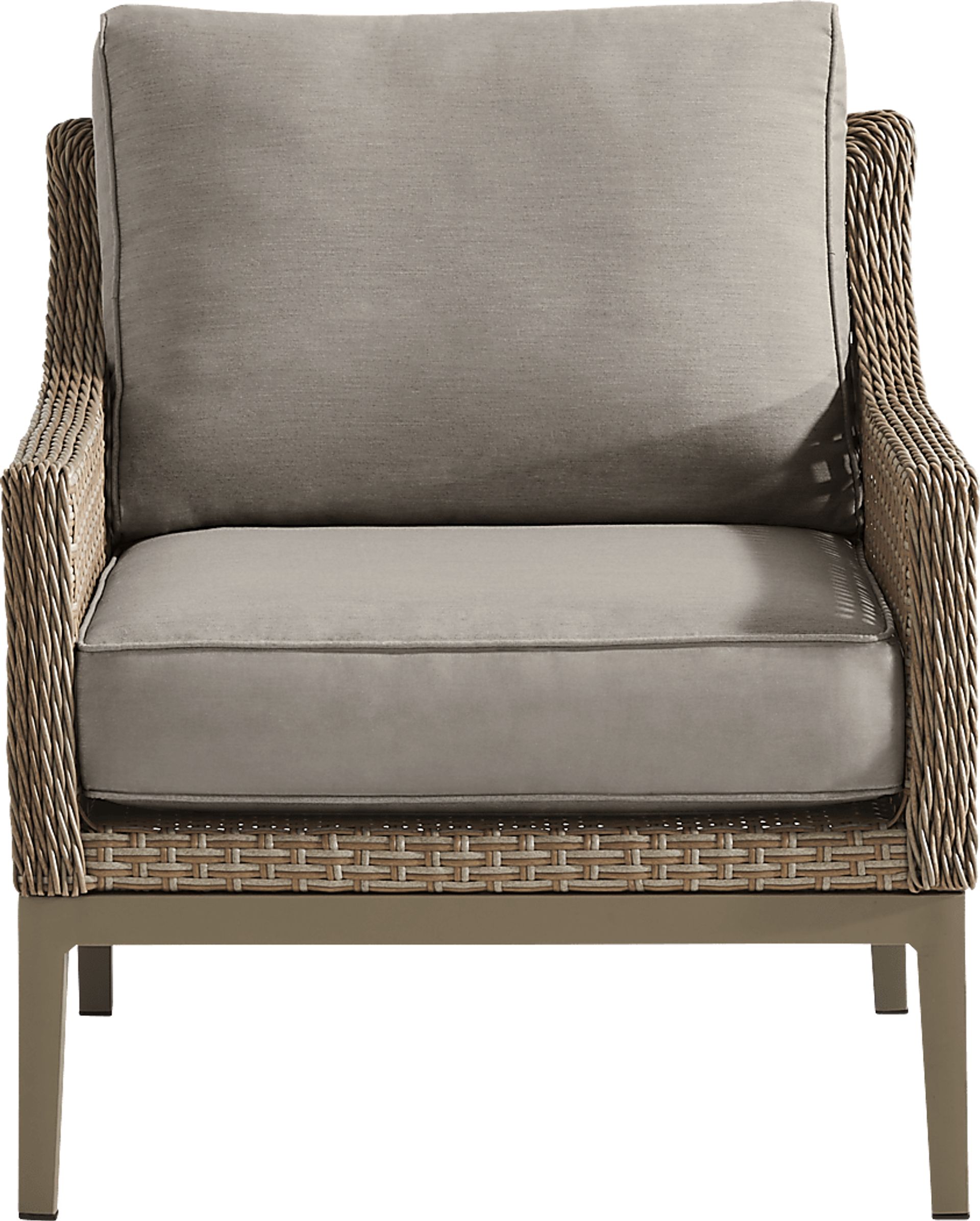 Manzanita Gray 6 Pc Outdoor Seating Set with Gray Cushions - Image 6