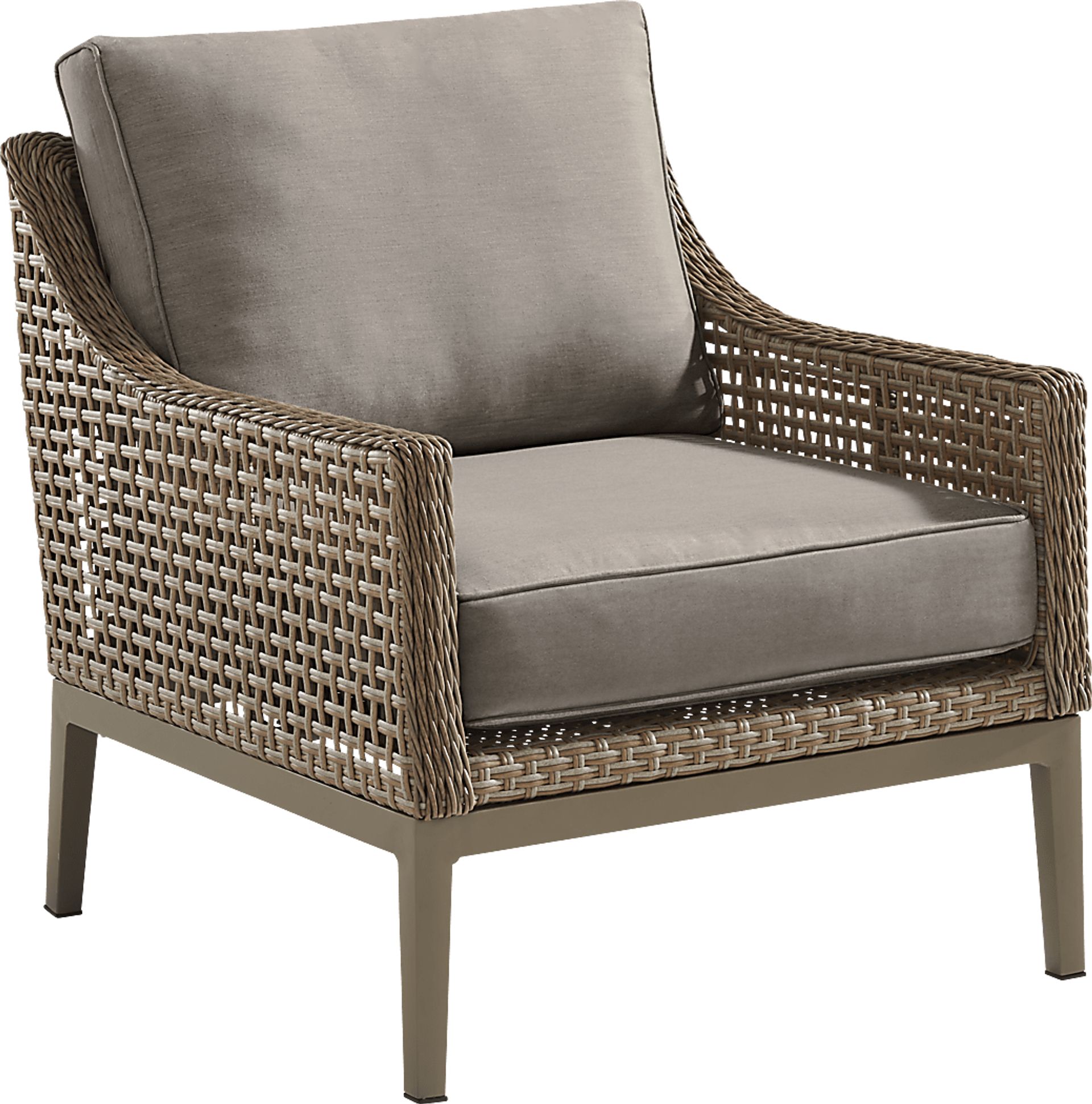 Manzanita Gray 6 Pc Outdoor Seating Set with Gray Cushions - Image 5