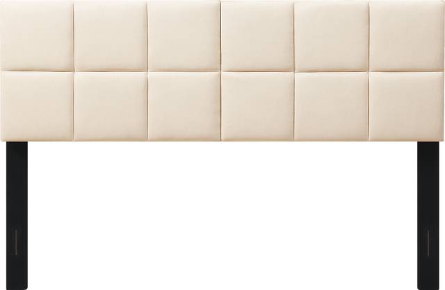 Maoka Cream Queen Headboard - Thumbnail - Image 1