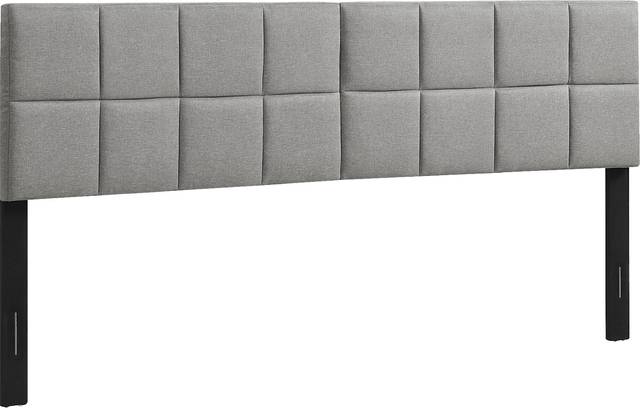 Maoka Light Gray King Headboard - Thumbnail - Image 1