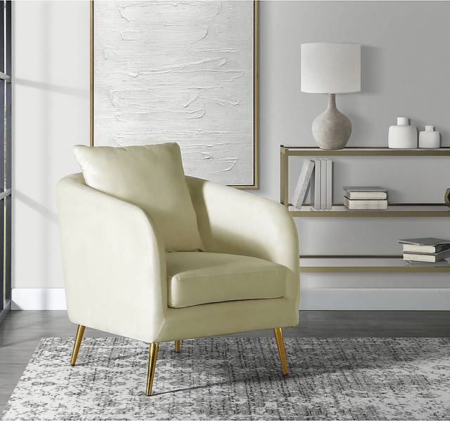 Maoki I Cream Accent Chair - Thumbnail - Image 9