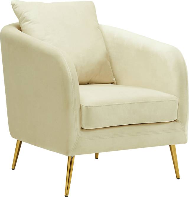 Maoki I Cream Accent Chair - Thumbnail - Image 1