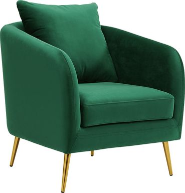 Maoki I Emerald Accent Chair