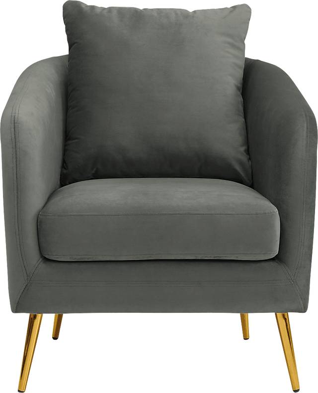 Maoki I Gray Accent Chair - Thumbnail - Image 2