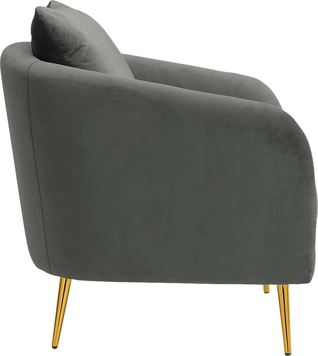 Maoki I Gray Accent Chair - Thumbnail - Image 3