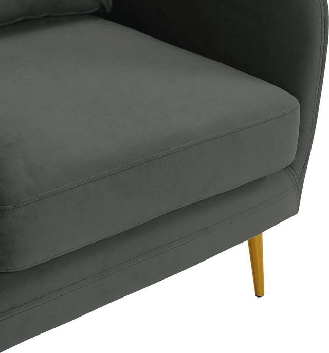Maoki I Gray Accent Chair - Thumbnail - Image 7