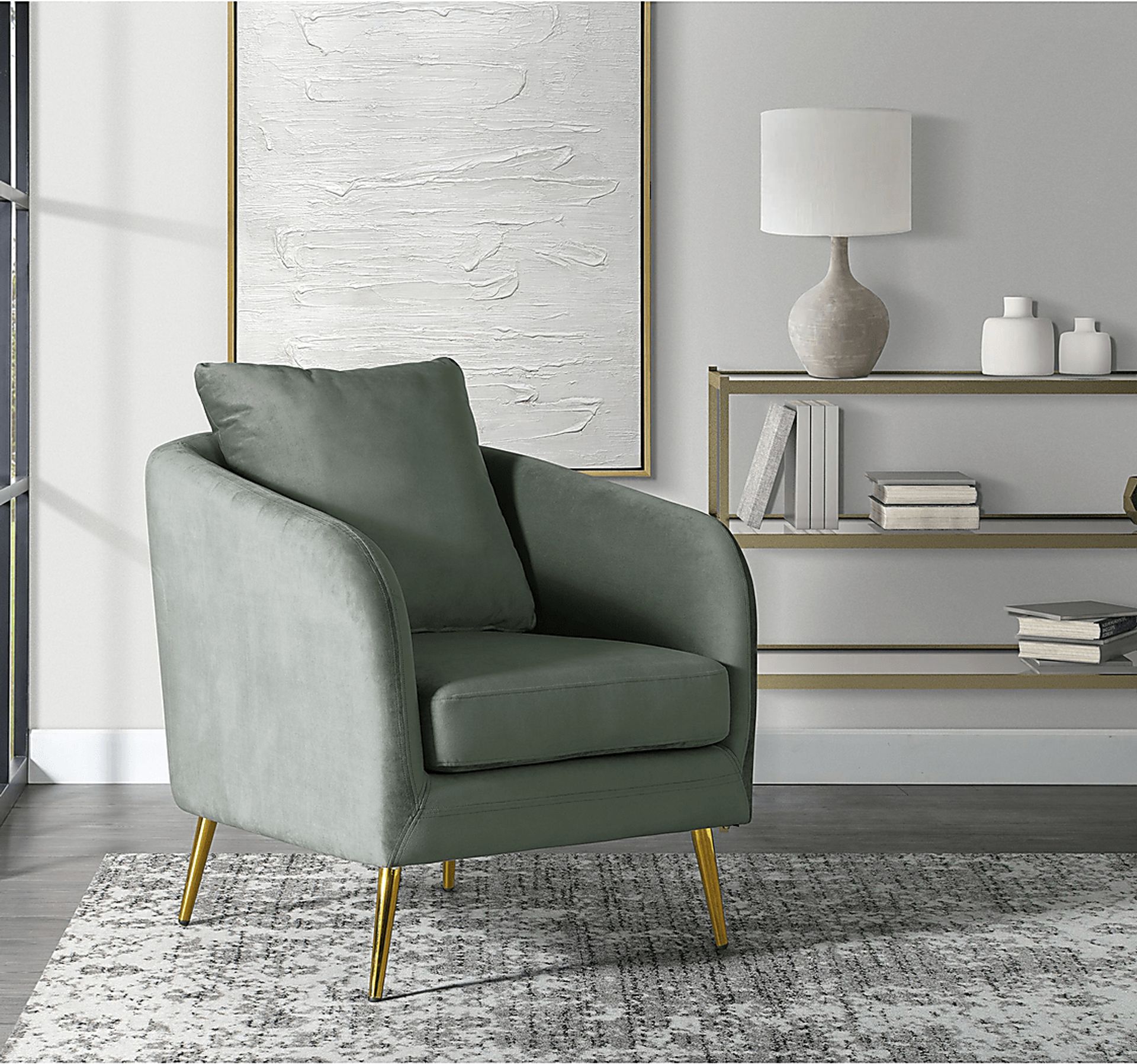 Maoki I Gray Accent Chair - Image 9